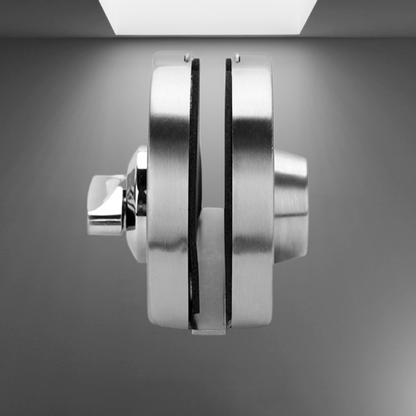 Schiebetür Edelstahl Sicherheitsglas Türschloss