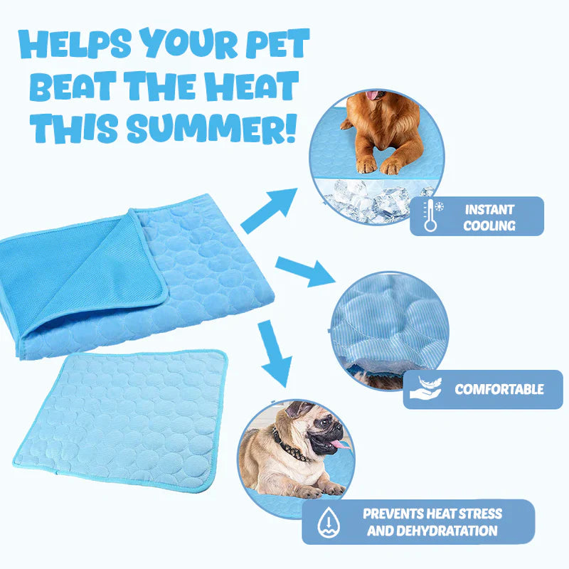 Kühlmatte für Hunde | Komfort und Linderung im Sommer