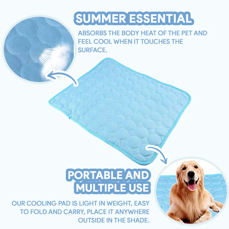 Kühlmatte für Hunde | Komfort und Linderung im Sommer