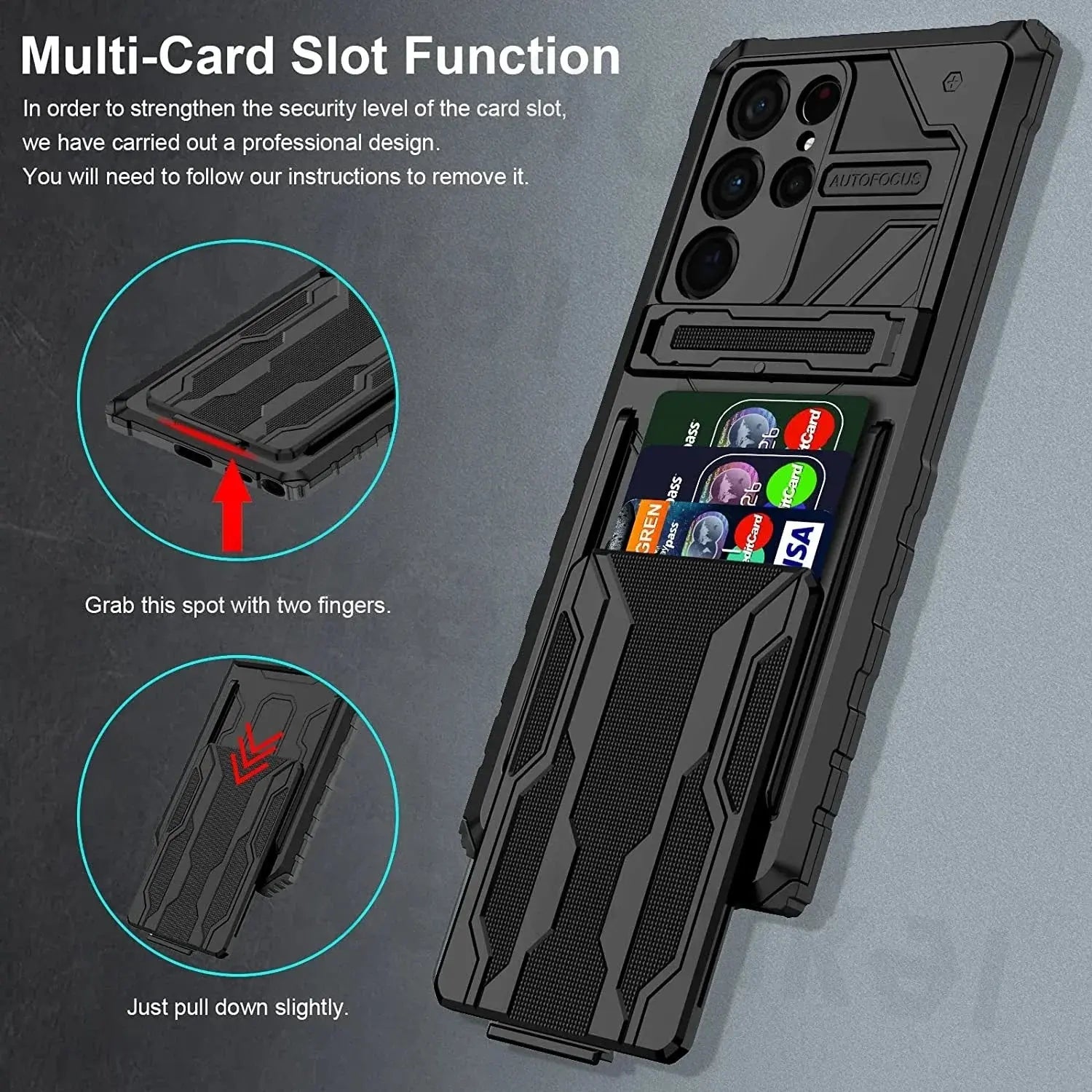 TitaniumGuard Defender Case für Samsung Galaxy Phone