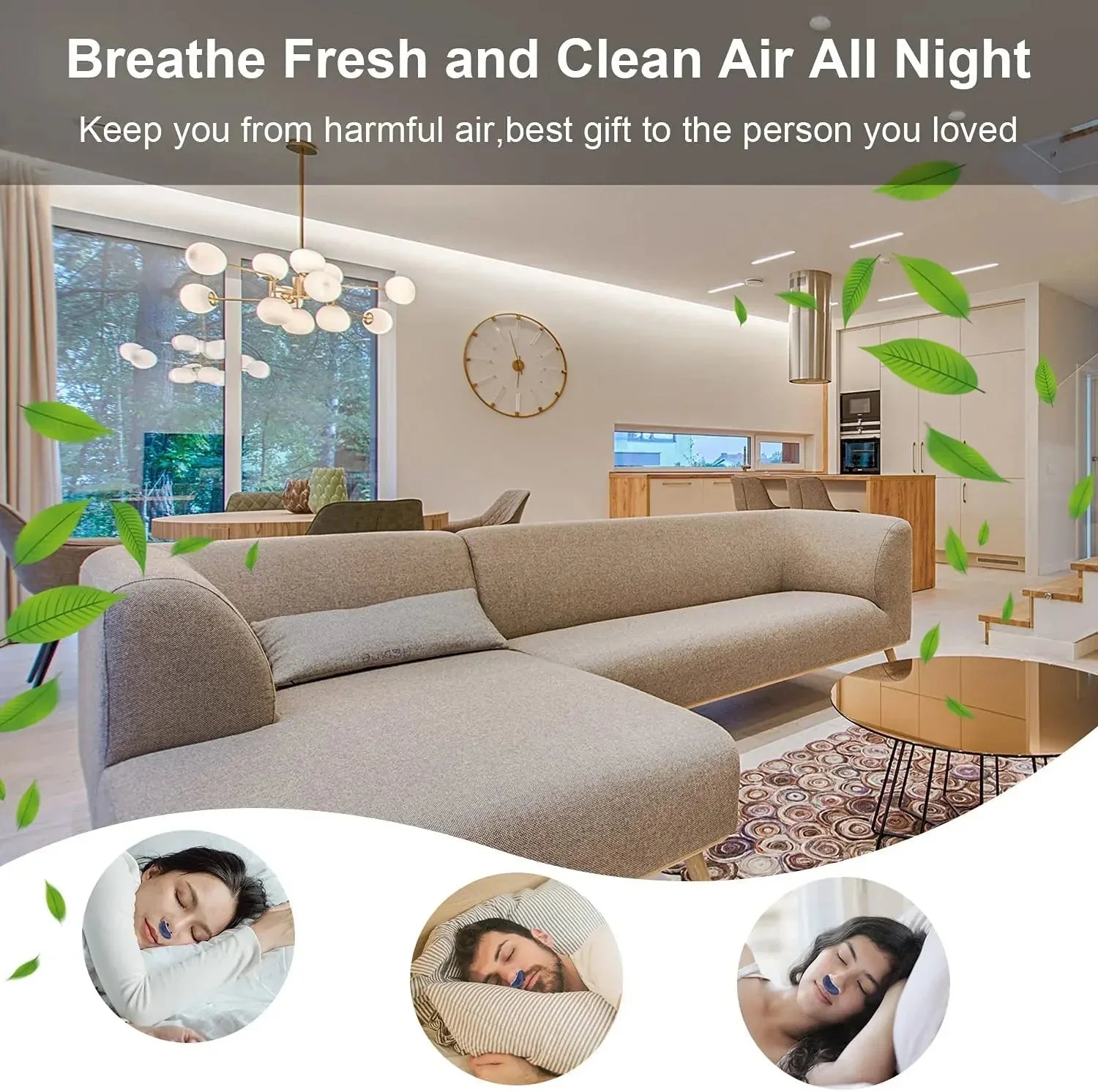Micro CPAP Schlafapnoe-Maschine für Reisen &amp; Anti-Schnarchen – CPAP-Alternative