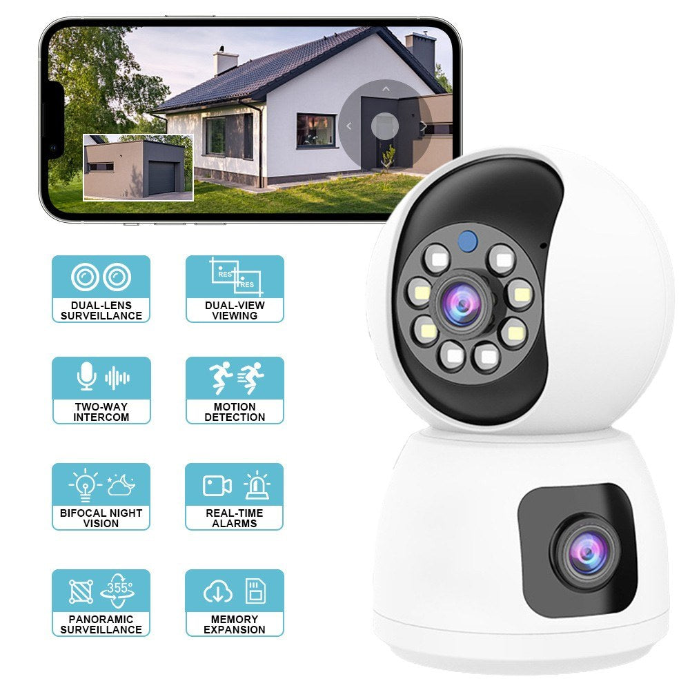 Smart Wireless WiFi Kamera 1080P Monitor