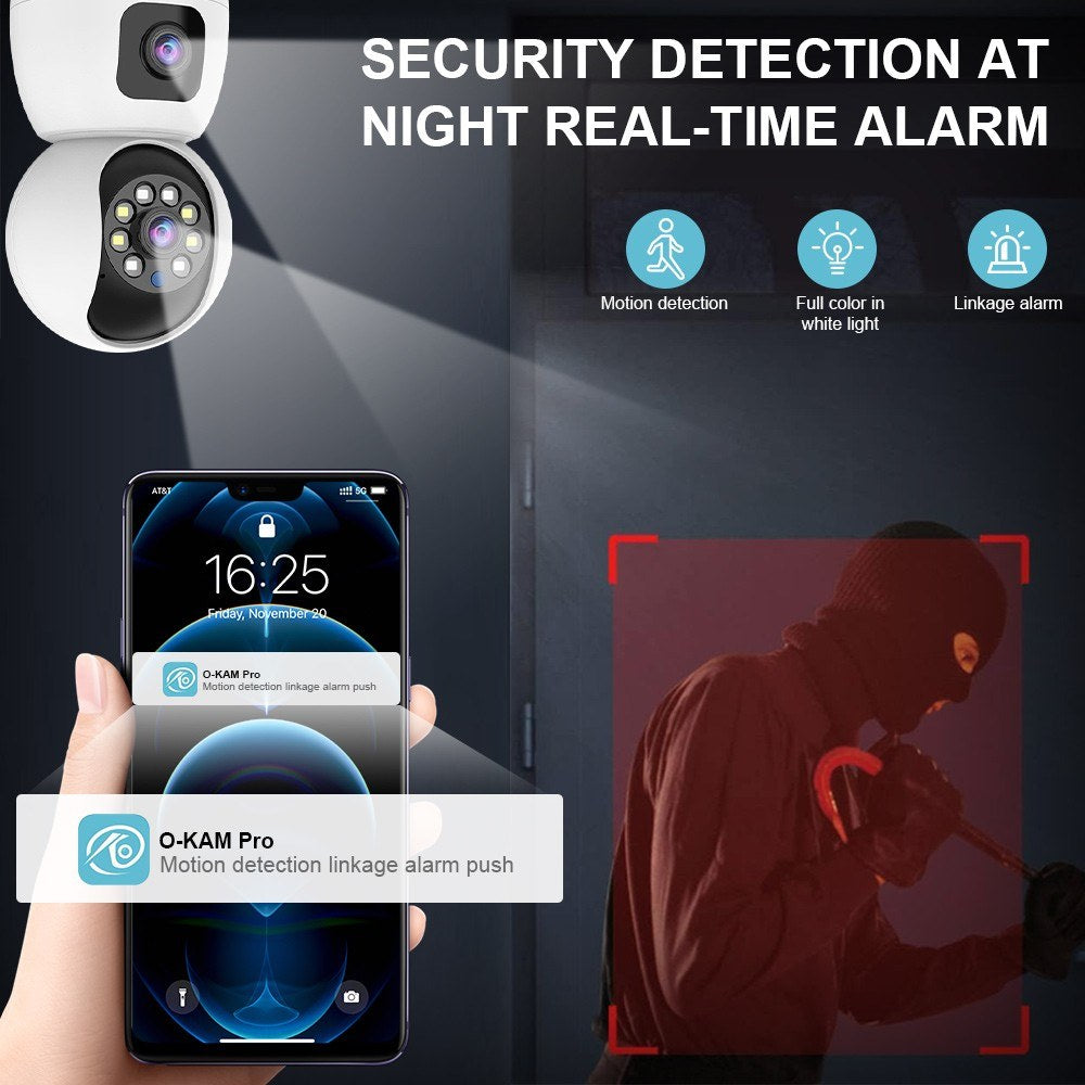 Smart Wireless WiFi Kamera 1080P Monitor