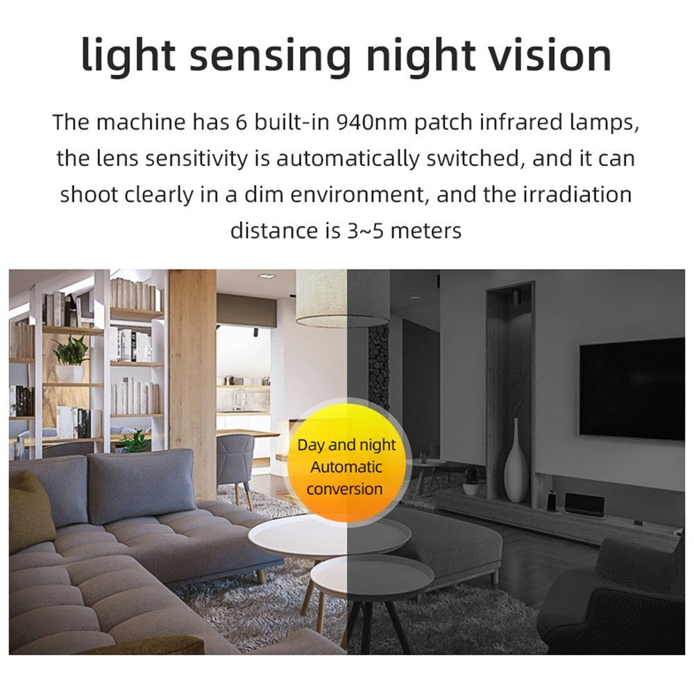 1080P X6D Mini Drahtlose Smart Video Kamera Monitor