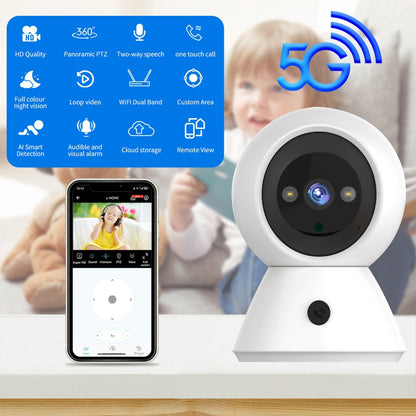 K11 1080P Dual-Band Innen Smart Wireless Sicherheitskamera mit WiFi Überwachung
