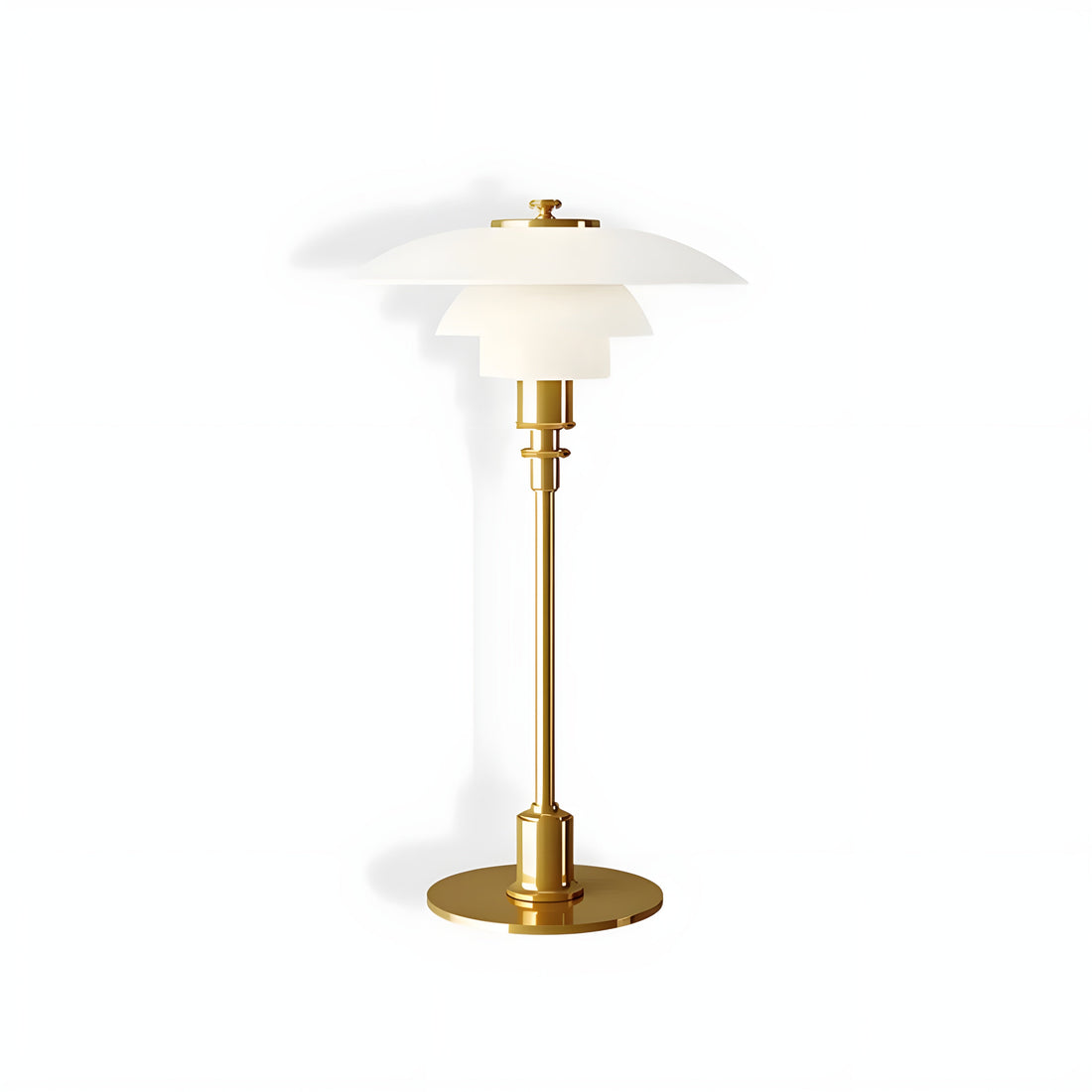 NordiGlow LED Tischlampe – Elegantes Glasdesign im nordischen Stil, dimmbare Beleuchtung für Arbeitszimmer, Wohnzimmer oder Schlafzimmer