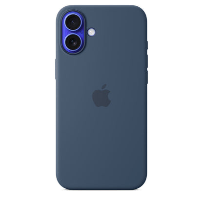 Echtes Silikongehäuse iPhone 16 Plus mit MagSafe