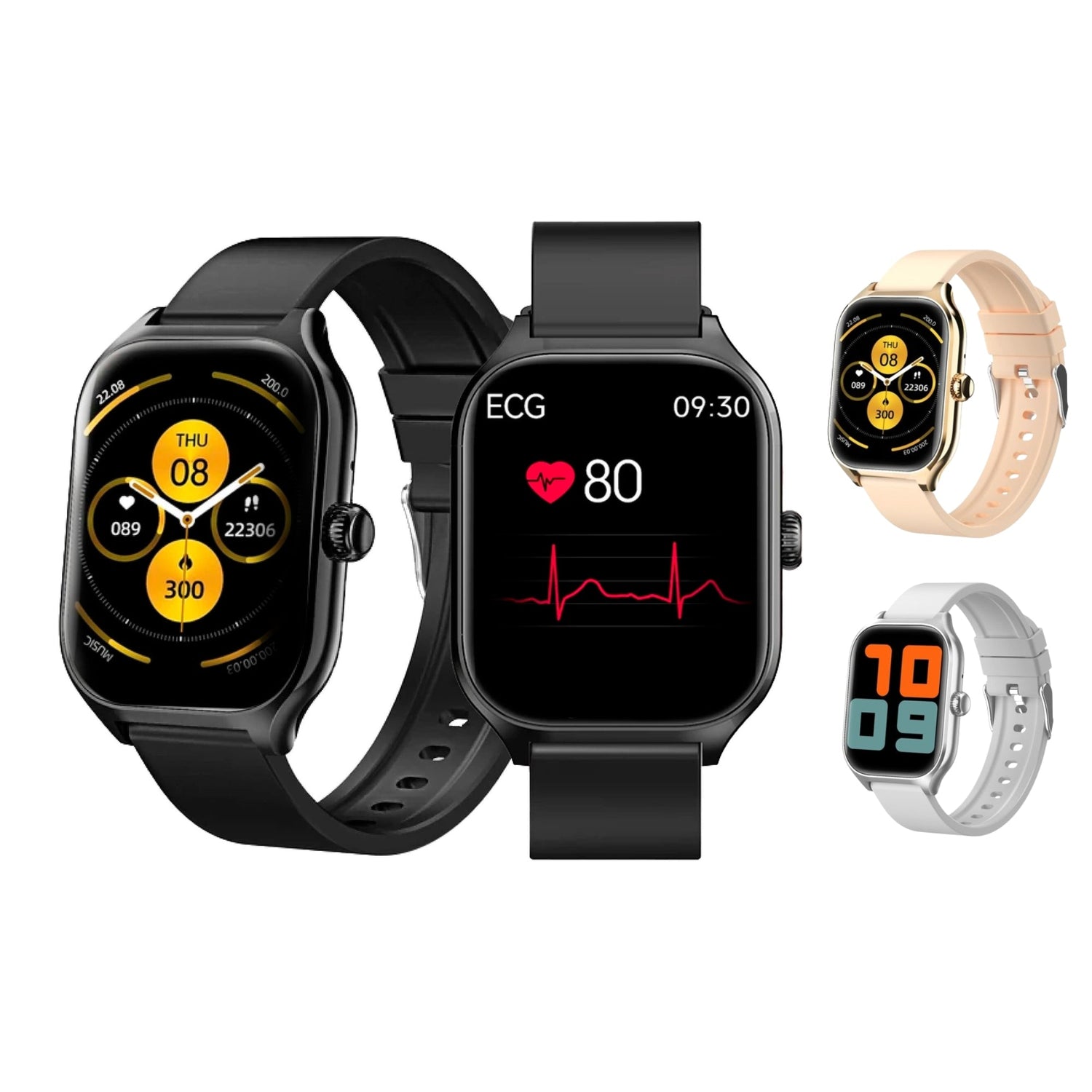 HealthGuard Glukose Smartwatch: Fortschrittliche Blutzuckerüberwachungs-Uhr - Echtzeit-Glukoseverfolgung für Wohlbefinden