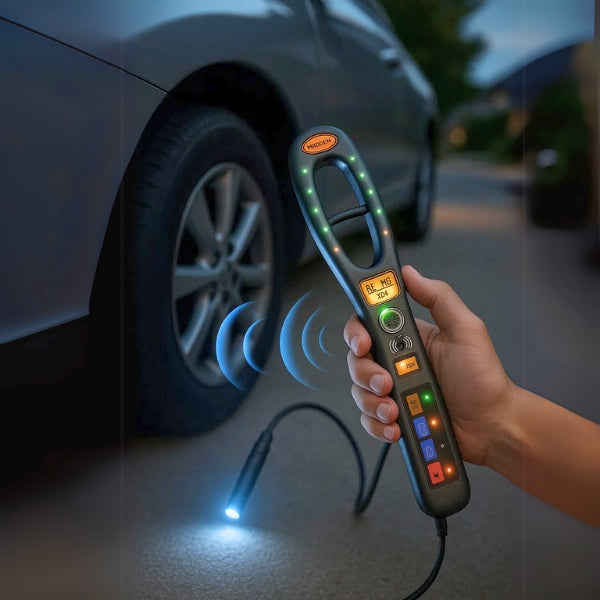 Tragbarer GPS-Tracker-Detektor mit Echtzeit-Erkennung – Anti-Diebstahl-Sicherheitsgerät für Fahrzeuge und persönliche Privatsphäre