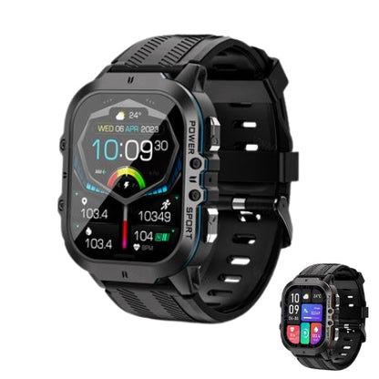 AquaPro Schwimm Smartwatch: Wasserdichte Sportuhr - Ideal für Schwimmer, langlebiger wasserfesten Fitness-Tracker