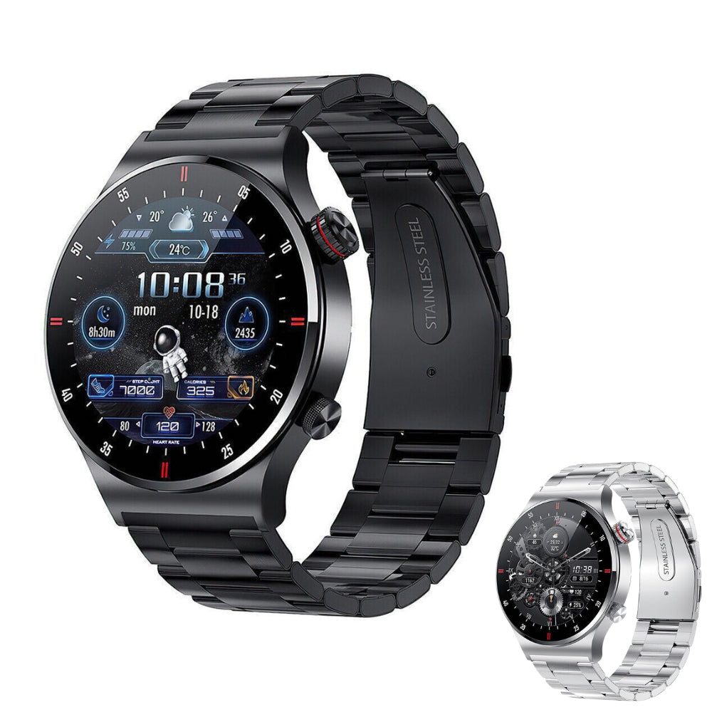 NextGen Health Smartwatch – Blutzuckermessung, Herzfrequenz, EKG &amp; fortschrittliche Fitnessverfolgung