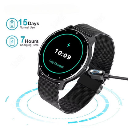 Fitness &amp; Smartwatches für Frauen &amp; Männer - Wasserdicht, Herzfrequenzmonitor