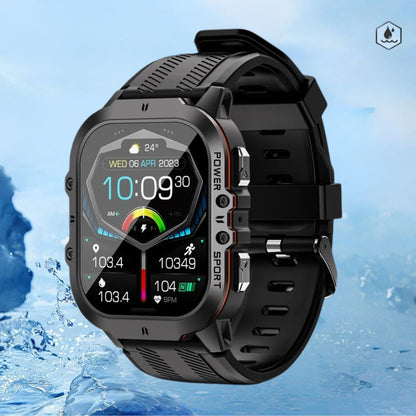 SwimGuard Runden Zähler Smartwatch – Wasserfestes Design, Fitness Tracker, Lange Akkulaufzeit, Perfekt für Schwimmer
