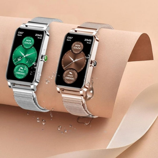 Uhr für Frauen - Elegante kleine Smartwatch - Perfekt für aktive Lebensstile