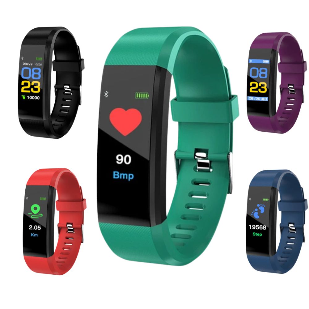 Senior Smartwatch – Basis-Fitness-Tracker mit Schrittzähler, Herzfrequenzmesser &amp; benutzerfreundlichem Design