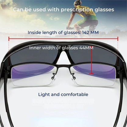 Nachtfahrklarheitsbrille - Anti-Blend UV-Schutzbrille zur Reduzierung der Augenbelastung &amp; Verbesserung der Sicht beim nächtlichen Fahren
