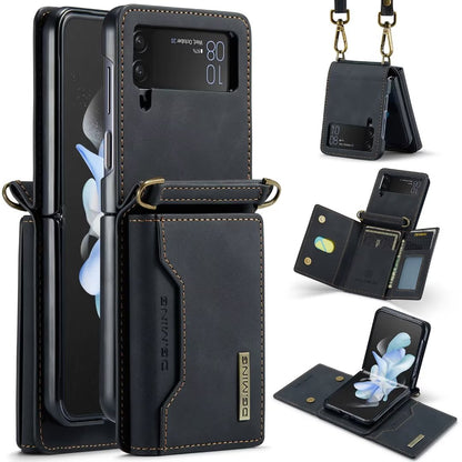 Fallschutz Leder Brieftasche Fall für Samsung Galaxy Z Flip 5 4