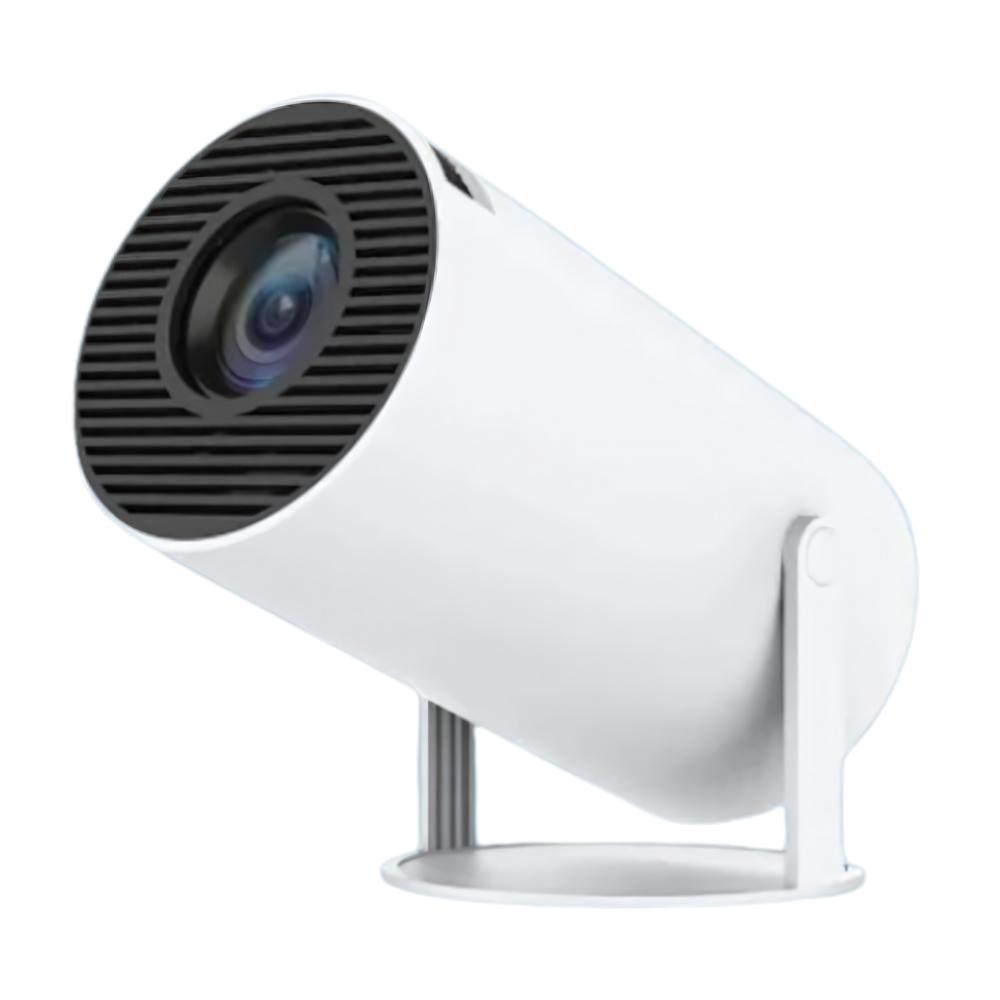 Tragbarer 4K Ultra HD Videoprojektor mit integriertem Lautsprecher und vielseitiger Konnektivität