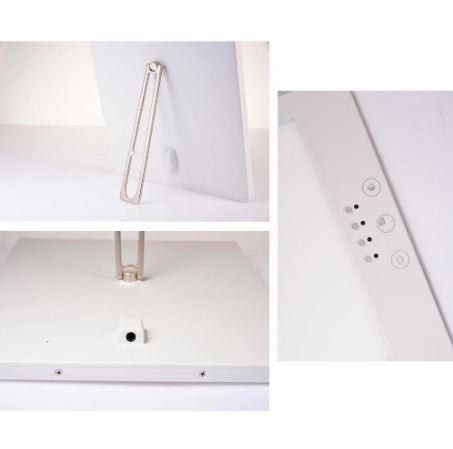 Tragbare Sonnenlichtlampe für Lichttherapie, SAD &amp; Stimmung, 10 Helligkeitsstufen, USB