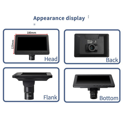 Professionelle 7-Zoll IPS-Display Astronomie Kamera Teleskop mit elektronischem Okular zur Planetarischen Beobachtung und Sternenhimmelbeobachtung