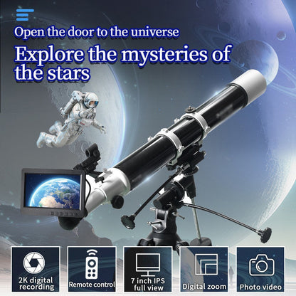 Professionelle 7-Zoll IPS-Display Astronomie Kamera Teleskop mit elektronischem Okular zur Planetarischen Beobachtung und Sternenhimmelbeobachtung