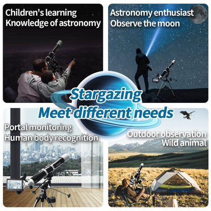Professionelle 7-Zoll IPS-Display Astronomie Kamera Teleskop mit elektronischem Okular zur Planetarischen Beobachtung und Sternenhimmelbeobachtung