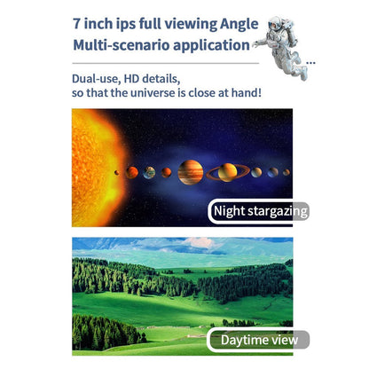 Professionelle 7-Zoll IPS-Display Astronomie Kamera Teleskop mit elektronischem Okular zur Planetarischen Beobachtung und Sternenhimmelbeobachtung