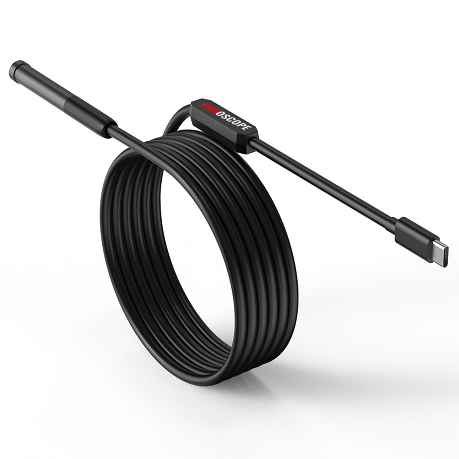 Type-C Endoskopkamera 7,9 mm mit einstellbarem LED, IP67 wasserdicht für Android-iOS-Geräte