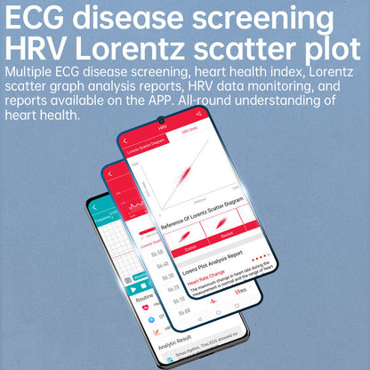 ECG-Test Blutlipide Harnsäure One Touch Wählen SOS-Anrufe Smartwatch