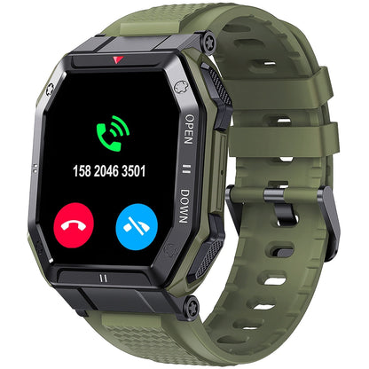 Zelara Wasserdichter Fitness-Tracker Bluetooth-Anruf Smartwatch K55