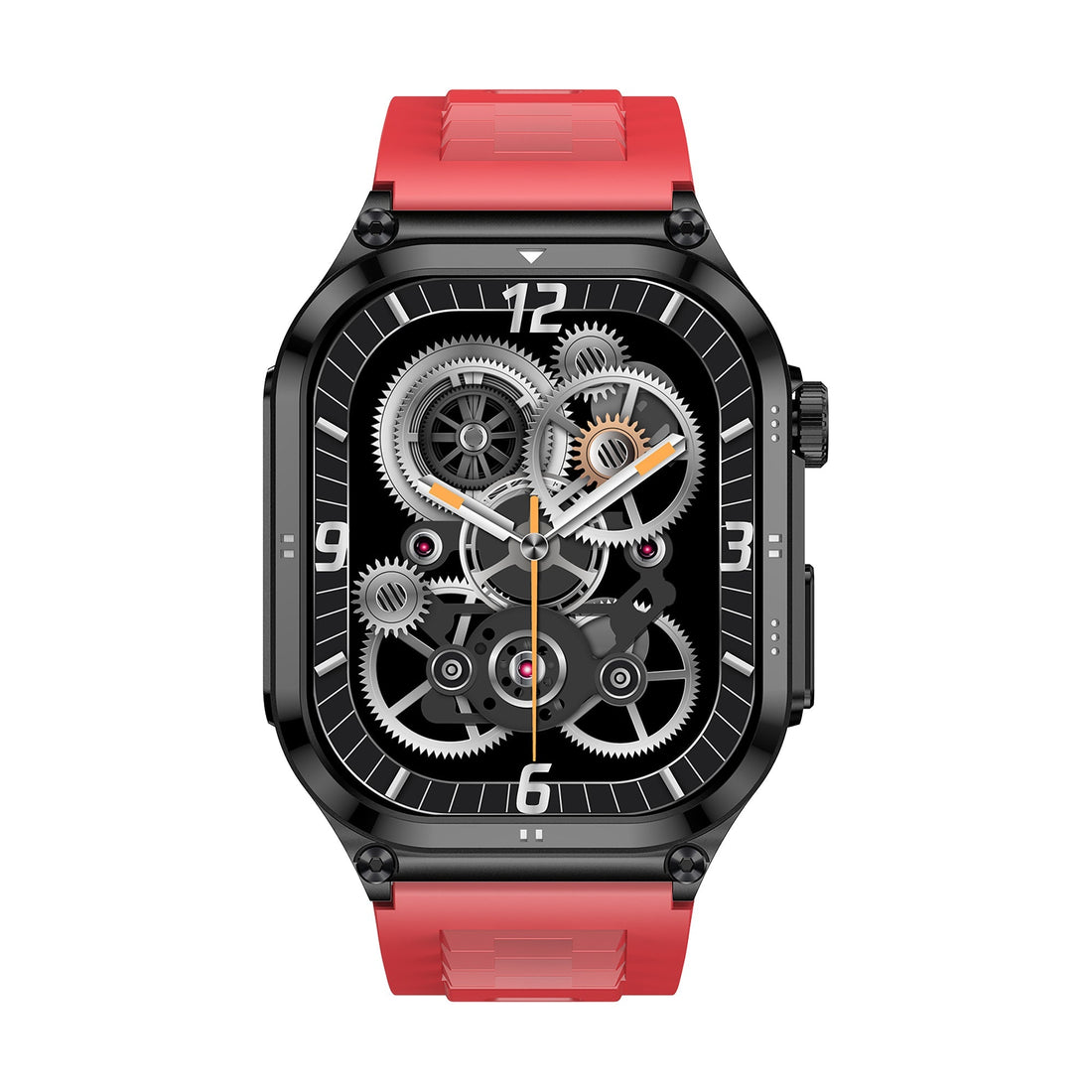 Outdoor ECG Gesundheits Smartwatch Blut Sauerstoff Druck AMOLED HD Bildschirm Bluetooth Anruf SOS Notruf