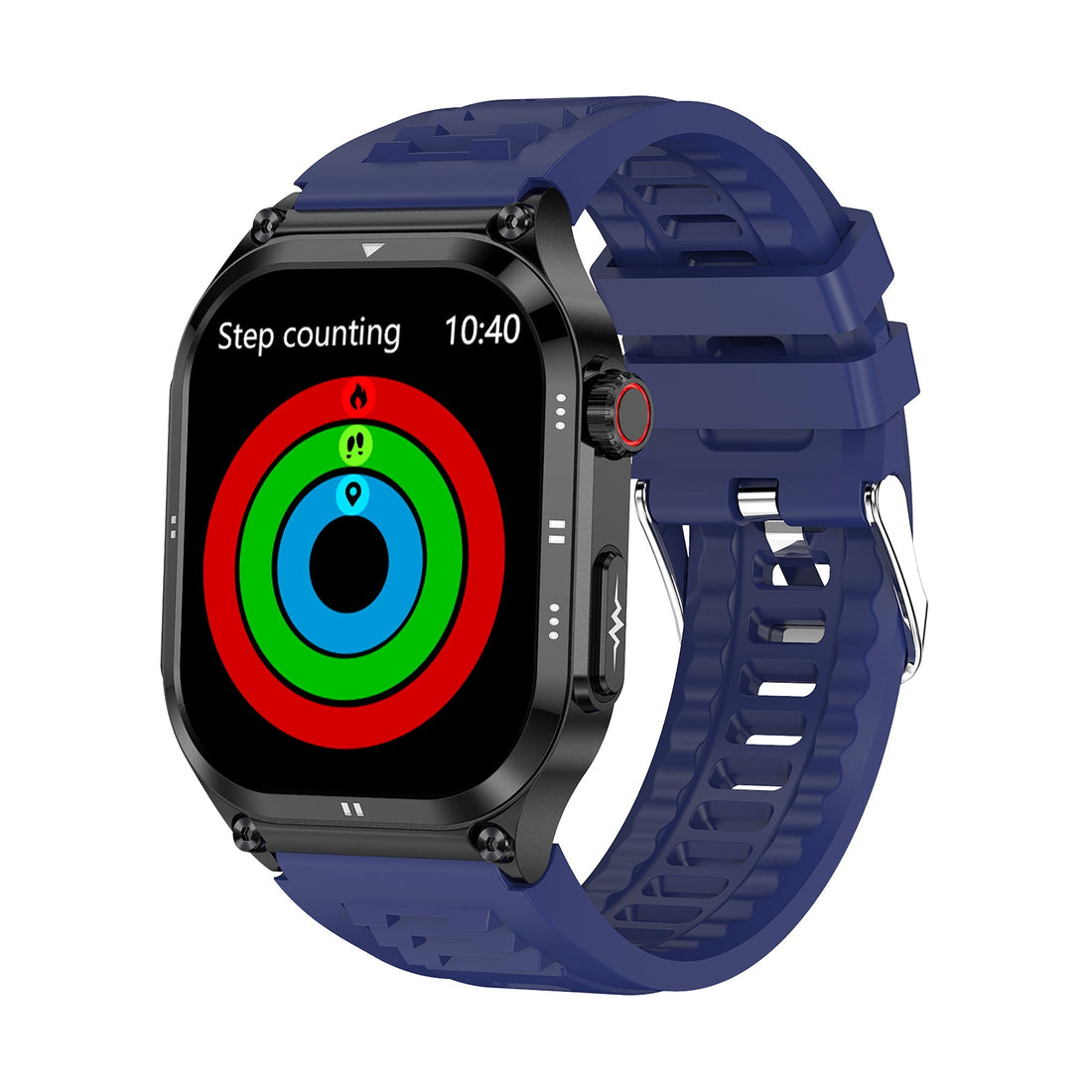 Outdoor ECG Gesundheits Smartwatch Blut Sauerstoff Druck AMOLED HD Bildschirm Bluetooth Anruf SOS Notruf