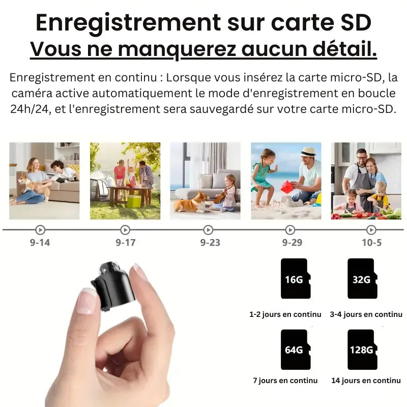 Mini WLAN-Spionagekamera – Fernsteuerung und HD-Aufzeichnung