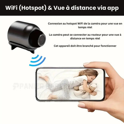 Mini WLAN-Spionagekamera – Fernsteuerung und HD-Aufzeichnung