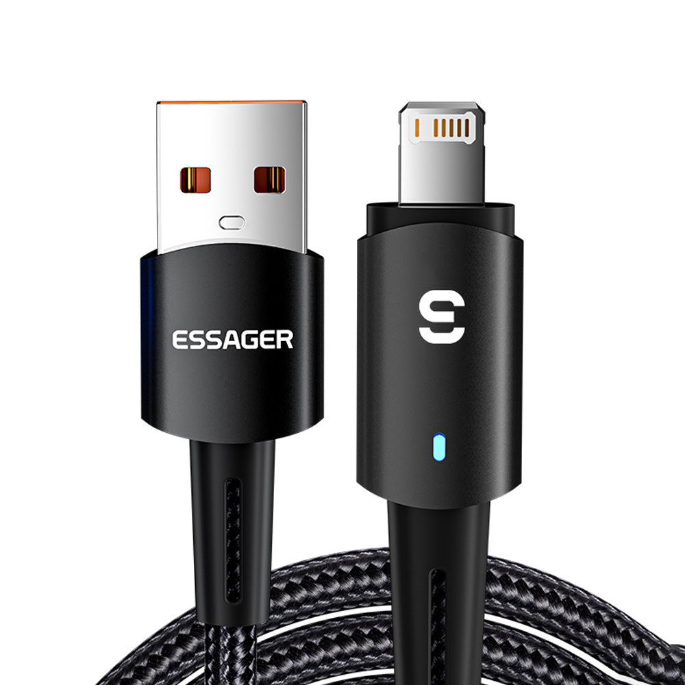 Essager USB-C Kabel für Apple iPhone 15 14 13 12 11 Pro Max XS - Hochwertiges 20W Schnellladekabel,Typ C zu Lightning Datenkabel für iPad und MacBook