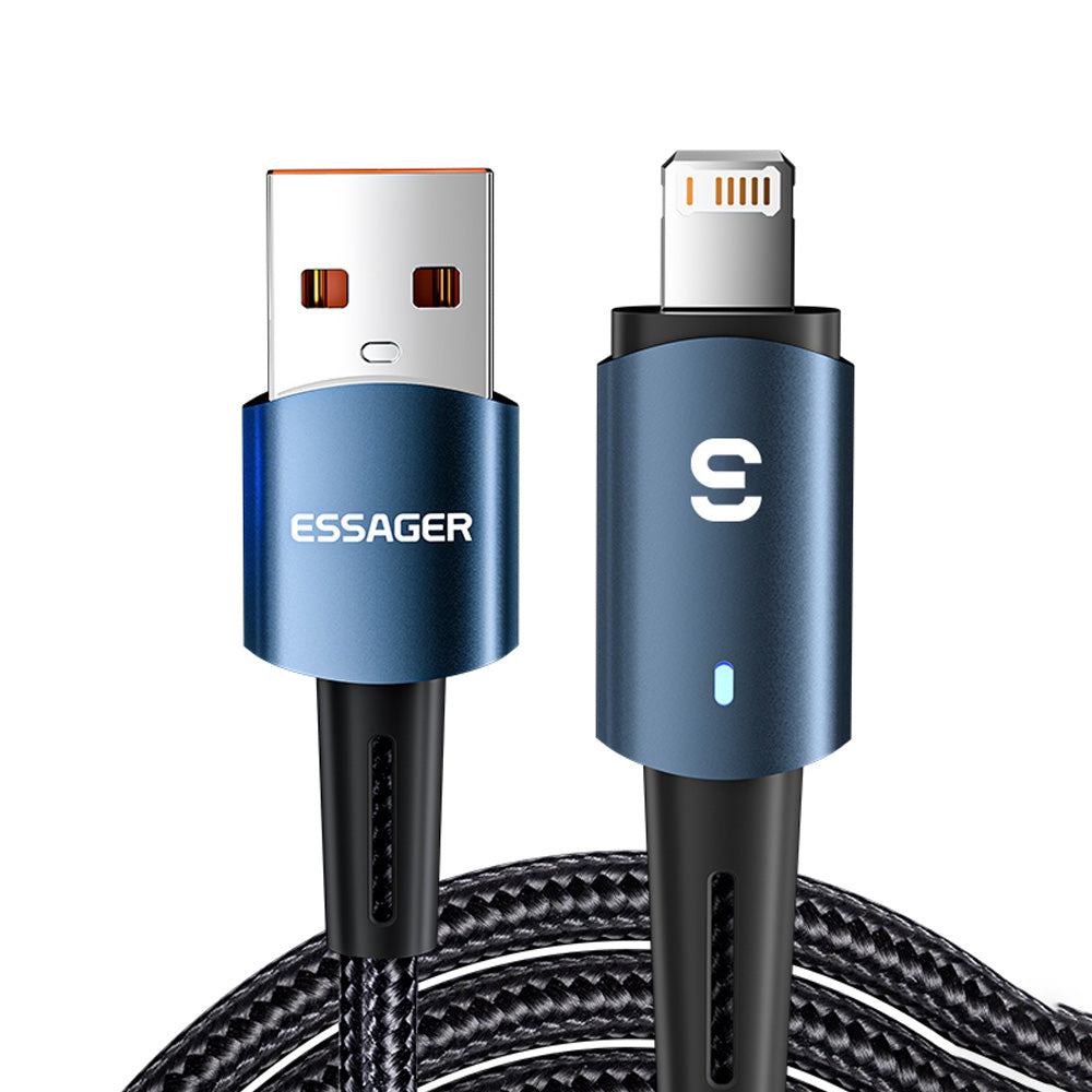 Essager USB-C Kabel für Apple iPhone 15 14 13 12 11 Pro Max XS - Hochwertiges 20W Schnellladekabel,Typ C zu Lightning Datenkabel für iPad und MacBook