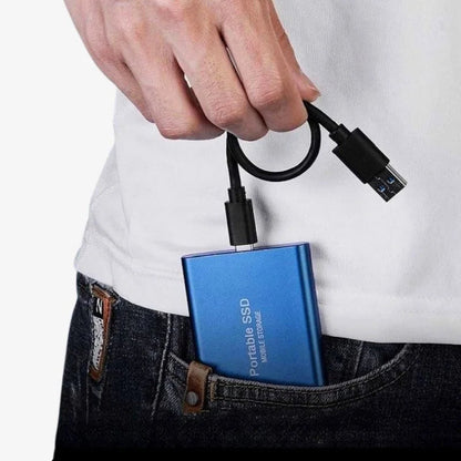 Externes tragbares SSD-Laufwerk | Übertragungsgeschwindigkeit von bis zu 1050 MB/s