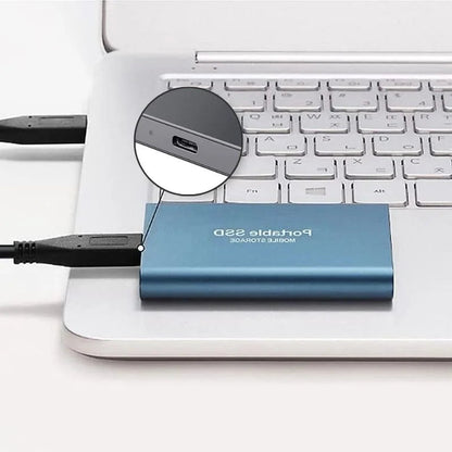 Externes tragbares SSD-Laufwerk | Übertragungsgeschwindigkeit von bis zu 1050 MB/s