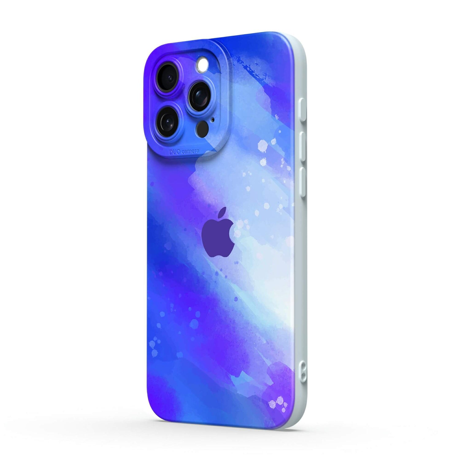 Extrem gefrorenes Blau | iPhone-Serie impact-resistenter Schutzhülle