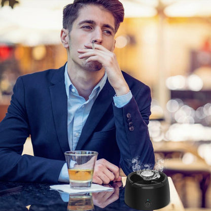 Rauchfreier geruchsneutraler Aschenbecher mit USB-Ladung und tragbarem Design