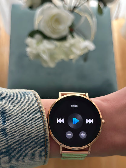 Milennia Smartwatch | Stilvolles Design | AMOLED HD | Gesundheits- &amp; Sportfunktionen
