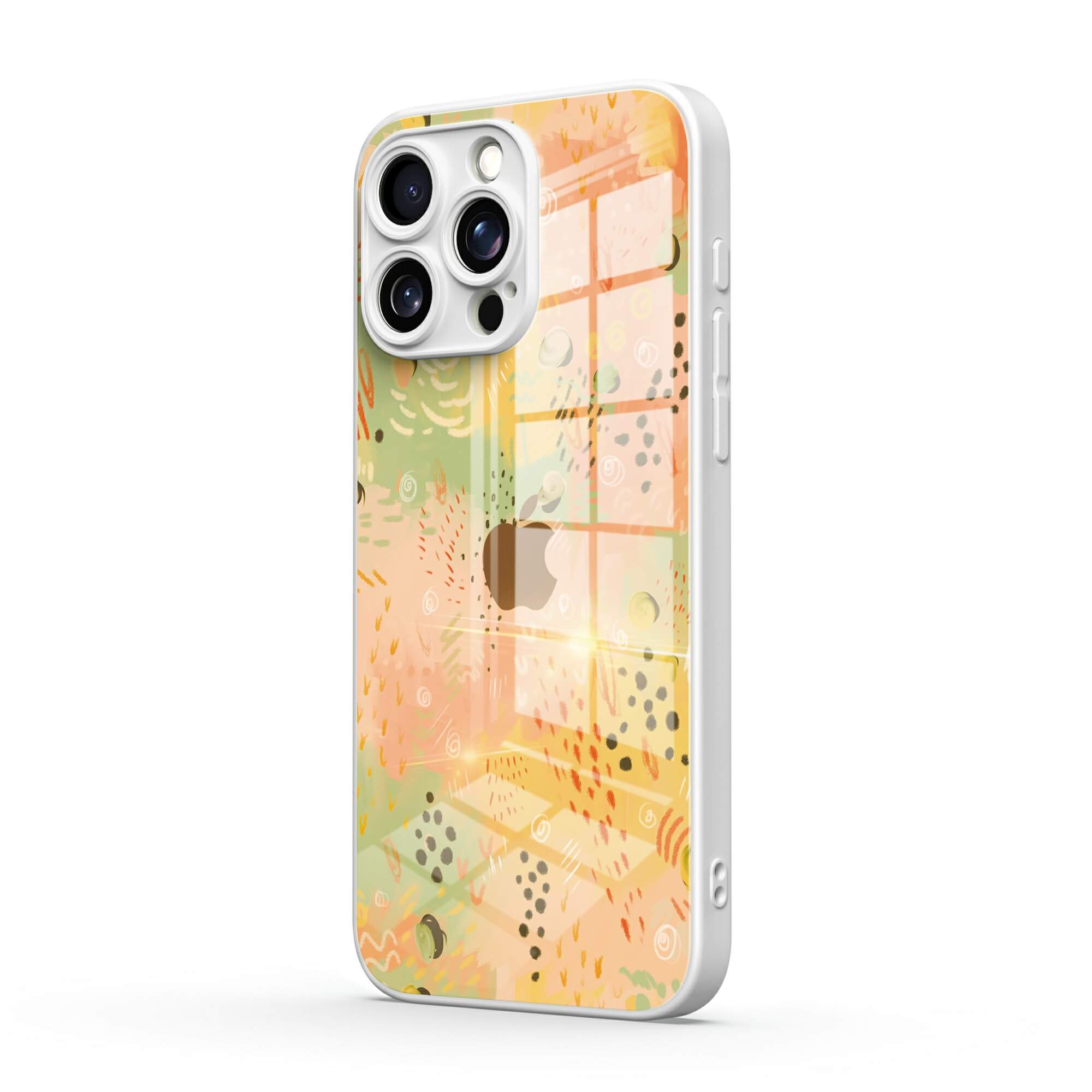 Fallende Blätter wissen, dass es Herbst ist | Stoßfeste Schutzhülle für iPhone-Serie