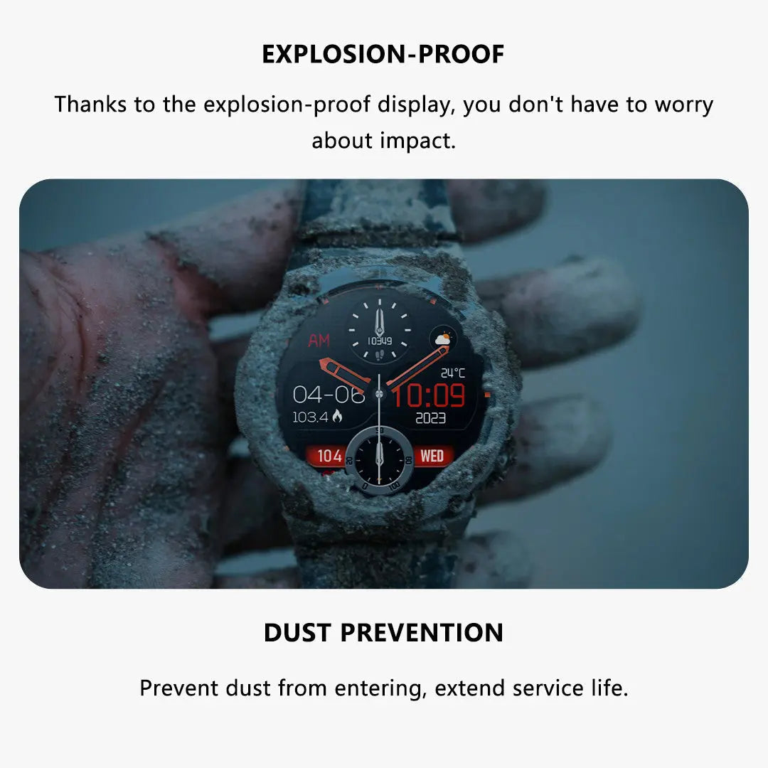 Neueste Strong Health Smartwatch mit 38% mehr Datenaccuracy