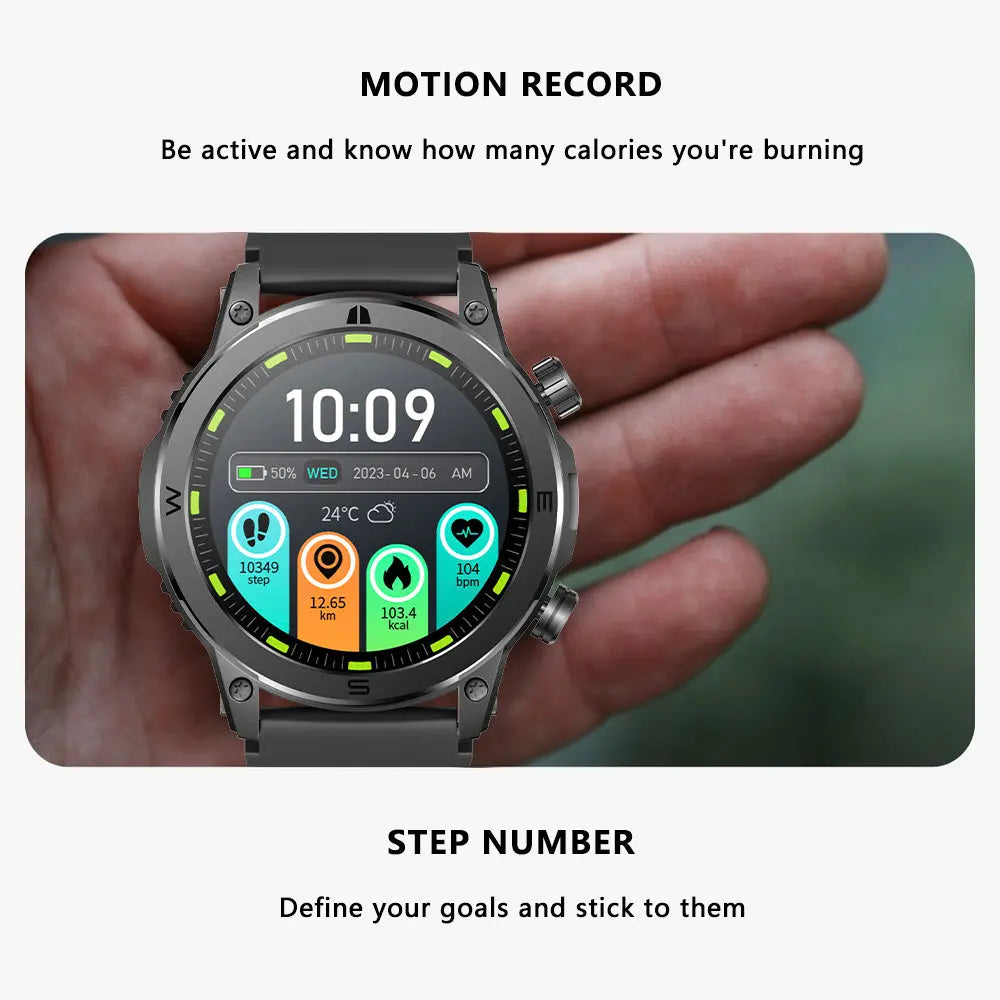 Neueste Strong Health Smartwatch mit 38% mehr Datenaccuracy