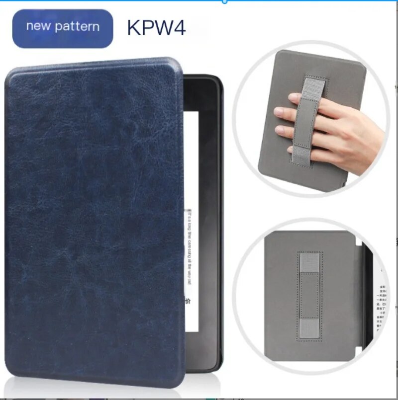 Handheld E-Book-Hülle Leder Smart Case für Kindle