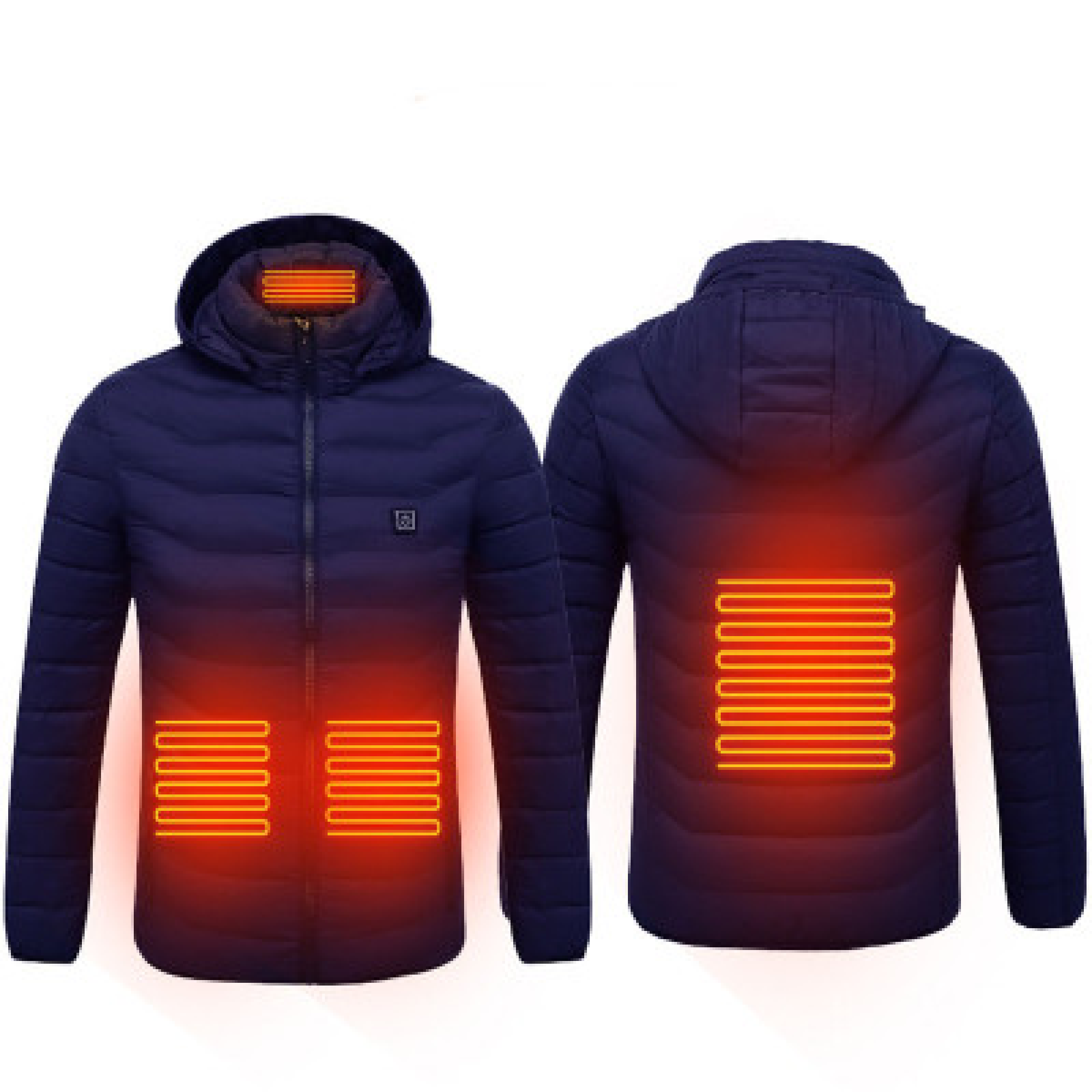 Heated Electric Warming Jacket Coat Fleece Work Body Battery Heating Apparel für Männer und Frauen