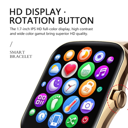 Smart Wrist Macaron Farb Uhr Wasserdicht Modische Smartwatch