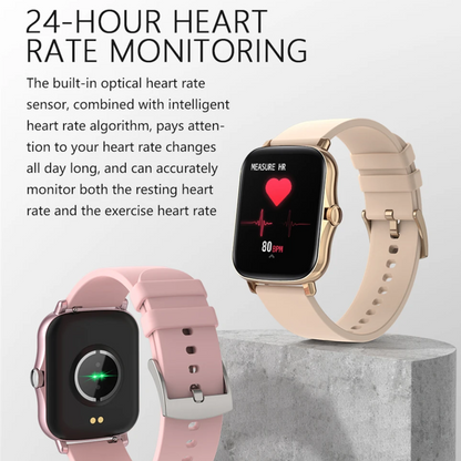 Smart Wrist Macaron Farb Uhr Wasserdicht Modische Smartwatch