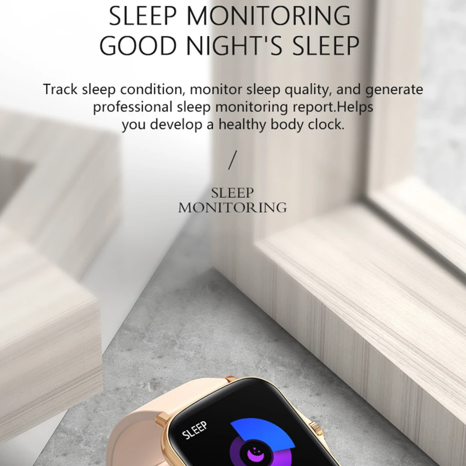 Smart Wrist Macaron Farb Uhr Wasserdicht Modische Smartwatch
