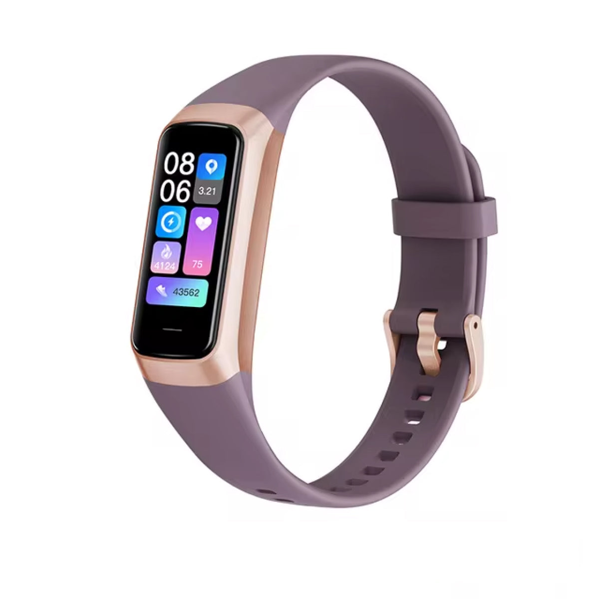 Damen Smartwatch Pro 8 - Kompakter Fitness Tracker mit Schrittzähler &amp; Herzfrequenzmesser